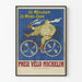 Vintage-Poster Michelin Fahrradreifen – Der Beste, Der Günstigste