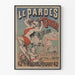 Vintage-Poster Le Pardès Konzert-Revue Dekorationskunst