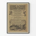 Historisches Poster Die Vergangenheit Preußens 1918