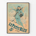 Vintage-Poster Le Petit Bleu de Paris - Retro-Wanddekoration
