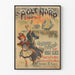 Vintage-Poster Ewigkeitslauf auf Eis - Der Nordpol