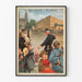 Vintage-Poster Der Kriegshilfseinsatz - Historische Wanddekoration