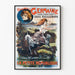 Vintage-Poster Le Secret de Germaine von Louis Boussenard