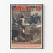Vintage-Poster Le Secret du Fou - Künstlerische Wanddekoration
