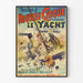 Vintage-Poster Le Yacht - Wanddekoration im Zirkusstil