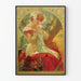 Vintage-Wandposter Dekoration Lefèvre-Utile 1904 mit Sarah Bernhardt