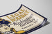 Vintage-Poster Gesetzliches Fest Washington Geburtstag 22. Februar — Ansicht des Kunstwerks