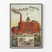 Vintage-Poster Werbung Brauerei Leonard Eppig Brooklyn
