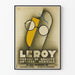 Vintage-Poster Leroy Medizinische Qualitätsoptik-Gläser