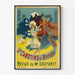 Vintage-Poster Die Bühnenstars des Jahres - Wanddekoration Konzert Baumschule