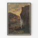 Poster Les Gorges du Tarn - Vintage-Wanddekoration