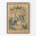 Vintage-Poster Les Joyeux Conteurs klassische Wanddekoration