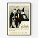 Illustriertes Poster Gargantua Kapitel XXI - Literarisches Zitat in Schwarz und Rot