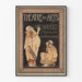 Vintage-Poster Théâtre des Arts - Les Nuées