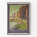 Vintage-Poster Die Stadtmauern von Aigues-Mortes XIII. Jahrhundert
