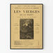 Vintage-Poster Die Jungfrauen des Waldes - Alte Gravur Naturstimmung