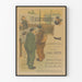 Vintage-Poster L'Escarmouche, wöchentlich illustrierte Zeitschrift