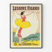 Vintage-Poster Waschmittel Figaro Wanddekoration Retro