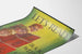 Vintage-Poster Wanddekoration Let's Read Book Week