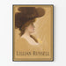 Vintage-Poster Lillian Russell weibliches Porträt Eleganz Anfang des 20. Jahrhunderts