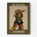 Vintage-Militärposter Line Up Boys im Kilt