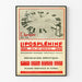 Vintage-Poster L'Heure de la Liposplénine – Retro-medizinische Wanddekoration