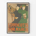 Vintage-Poster Lippincott's Für März - Retro-Wanddekoration