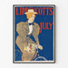 Vintage-Poster Lippincott’s Juli 1896 Frau auf Fahrrad