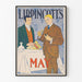 Vintage-Poster Lippincott's Mai - Elegante Retro-Wanddekoration