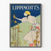 Vintage-Poster Lippincotts Mai - Blumen Wanddekoration
