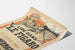 Vintage-Poster Lesen in Le Figaro - Roman von Abel Hermant