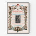 Vintage-Dekorposter Lithografie Edward Weber & Co Baltimore