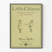 Poster Little Citizens – Vintage-Wanddekoration für Kinder