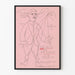 Poster Marionetten Live Dolls auf dem Mond Wanddekoration vintage