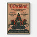 Vintage-Poster L'Occident Assurances Mutuelles Wanddekoration