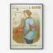 Vintage-Poster Ausstellung des Werks von J. Baric auf der Salon des Cent