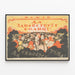 Sowjetischer Vintage-Poster 'Es lebe die Sonne' - Retro-Wanddekoration — gerahmtes Bild an der Wand