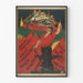 Retro-Poster Arbeiter und Kreml – Sowjetische Wanddekoration