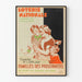 Vintage-Poster Nationale Lotterie 1942 – Unterstützung für die Familien der Gefangenen