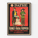 Vintage-Kinoposter Luke's Fatal Flivver - Retro-Wanddekoration