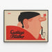 Vintage-Poster Lustige Blätter von Julius Klinger — gerahmtes Bild an der Wand