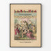 Vintage-illustriertes Poster Lustige Werke von D. Kalisch von W. Scholz