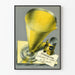 Vintage-Werbeplakat Lysococcine Gelb