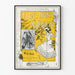 Vintage-Poster Ma Love Divine Ma Caroline, elegante Wanddekoration
