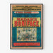 Vintage-Poster Théâtre Madame Boniface - Retro-Wanddekoration