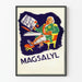 Vintage-Poster MAGSALYL - Karikaturale royale Illustration