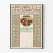 Vintage-Poster Mainzer Volks- und Jugendbücher – Retro-deutsche Wanddekoration