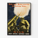 Vintage-Poster Krieg Sparkpost