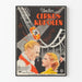 Vintage-Poster vom Karussell und Zirkusshow