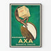 Vintage-Poster Margarine AXA zur Wanddekoration